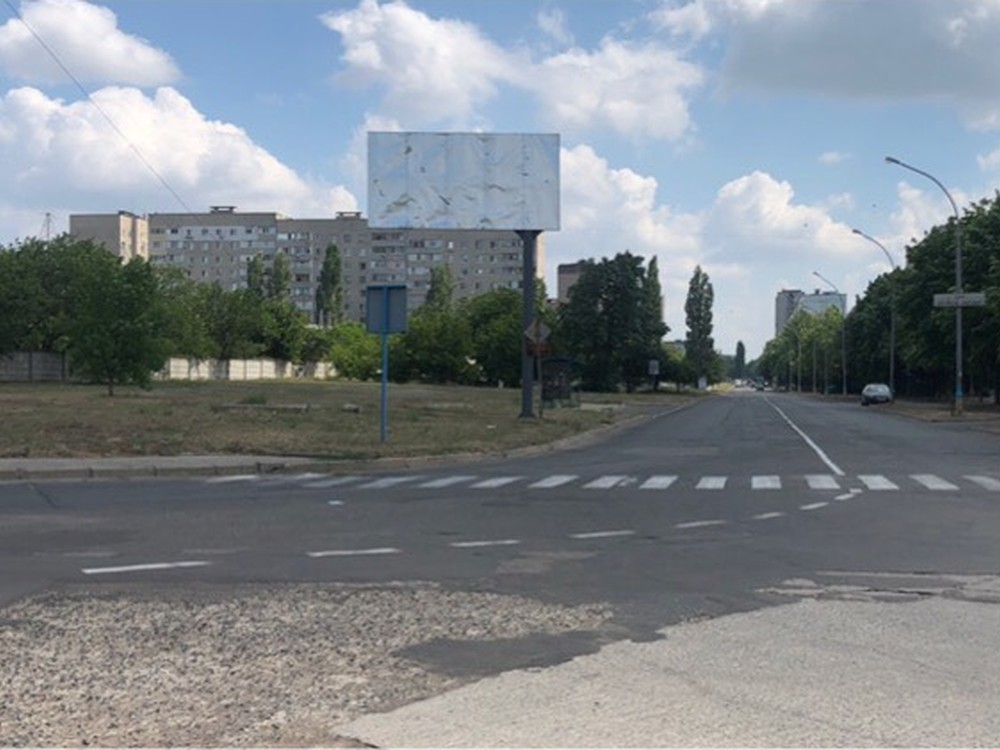 Білборд 3×6 ПУ-05 на перехрестя вул. Молодіжної та Дружби народів у Південноукраїнськ, сторона А